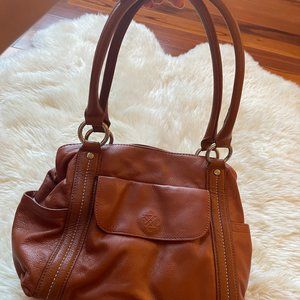 Piazza Bag - Burnt Orange Tote
